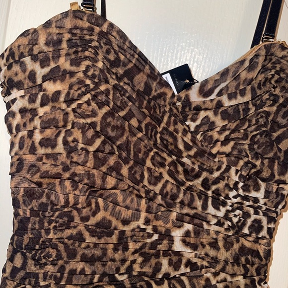 BCBG LEOPARD BOVARY DRESS - Picture 9 of 10